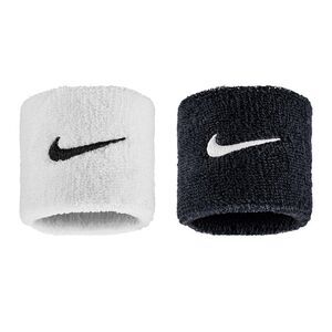 Nike Classic Swoosh Sweatband (Pack of 2) / Black/White